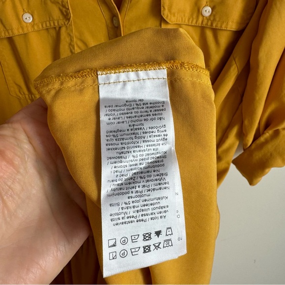 Part Two CECILYPW DRESS Size M Golden Spice Relaxed Fit - Picture 9 of 16